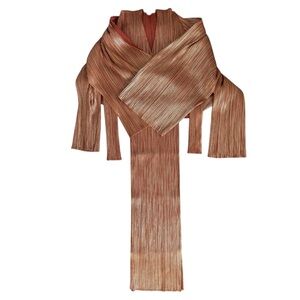 RARE 1998 Pleats Please Issey Miyake dress & cape set